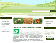 Tablet Screenshot of abdeveloppement.com